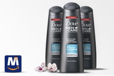شامپو ضد شوره و خنک کننده پوست سر داو Dove Anti Dandurff Shampoo