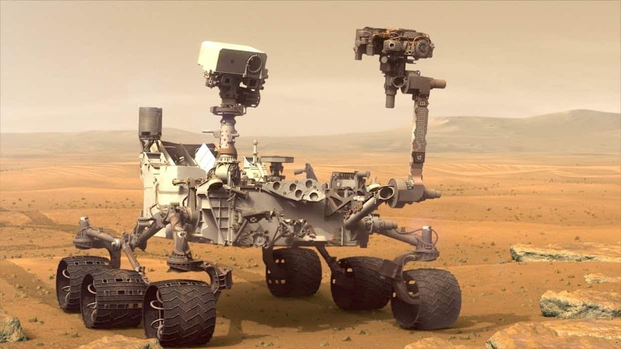 ربات مریخ نورد کنجکاوی
