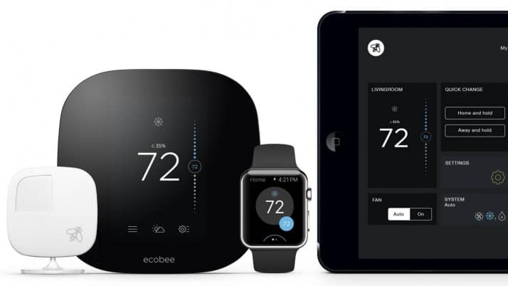 Ecobee Smart Thermostat در خانه هوشمند