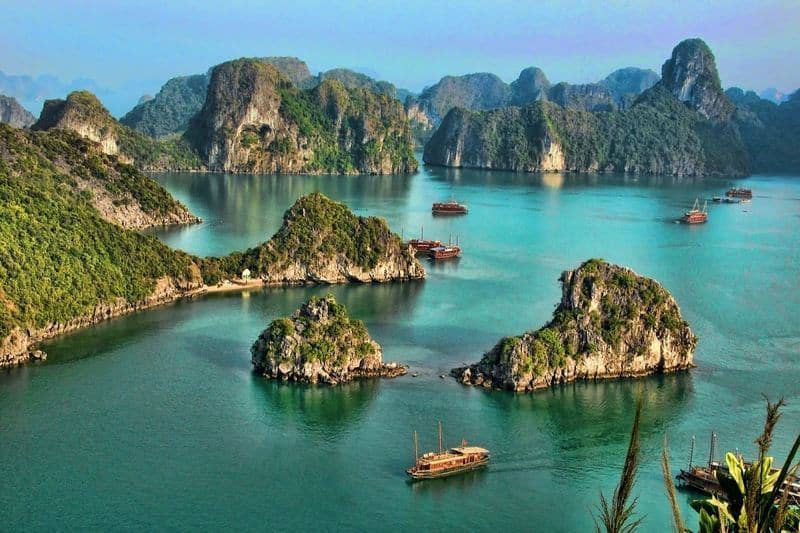 خلیج هالونگ ویتنام - زیباترین مکان های جهان