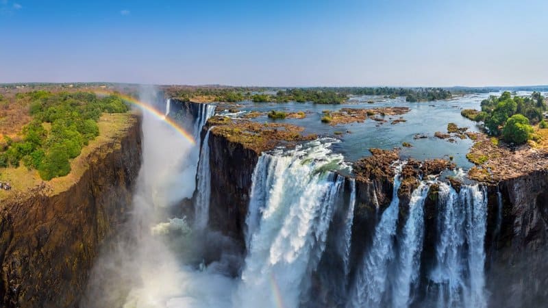 آبشار ویکتوریا در آفریقا- زیباترین مکان های جهان