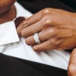 حلقه داماد_حلقه پلاتین مردانه