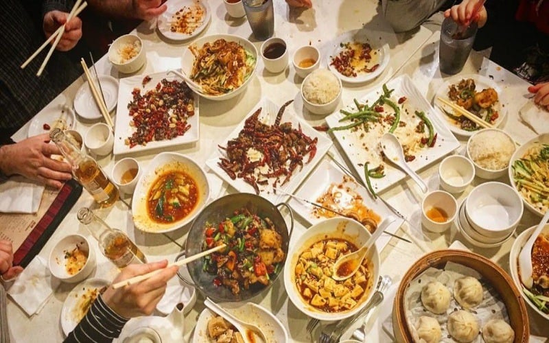 غذای چینی - آداب و رسوم